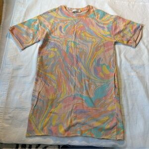 Stella McCartney Kids Pastel Swirl Dress